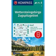 5 Kompass Wanderkarte